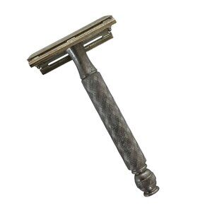 Vintage Ball End Gillette Tech Double Edge Safety Razor USA